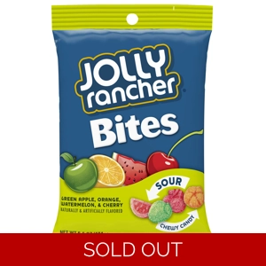 Jolly Rancher Bites Sour Chewy Candy 184g Bag